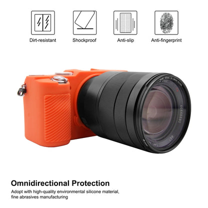 PULUZ Soft Silicone Protective Case for Sony A7C / ILCE-7C(Orange) - Protective Case by PULUZ | Online Shopping South Africa | PMC Jewellery | Buy Now Pay Later Mobicred