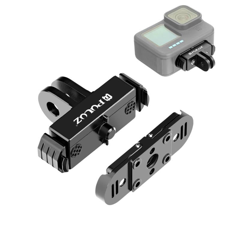 PULUZ Quick Release Magnetic Folding Finger Base Mount for GoPro HERO12 Black /11 Black /11 Black mini /10 Black /9 Black /8 Black / Max (Black) - free shipping - PMc TechLife - Order now!
