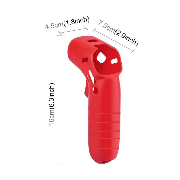 For DJI RC Motion 2 / DJI Avata / FPV Rocker PULUZ Silicone Protective Case(Red) -  by PULUZ | Online Shopping South Africa | PMC Jewellery | Buy Now Pay Later Mobicred