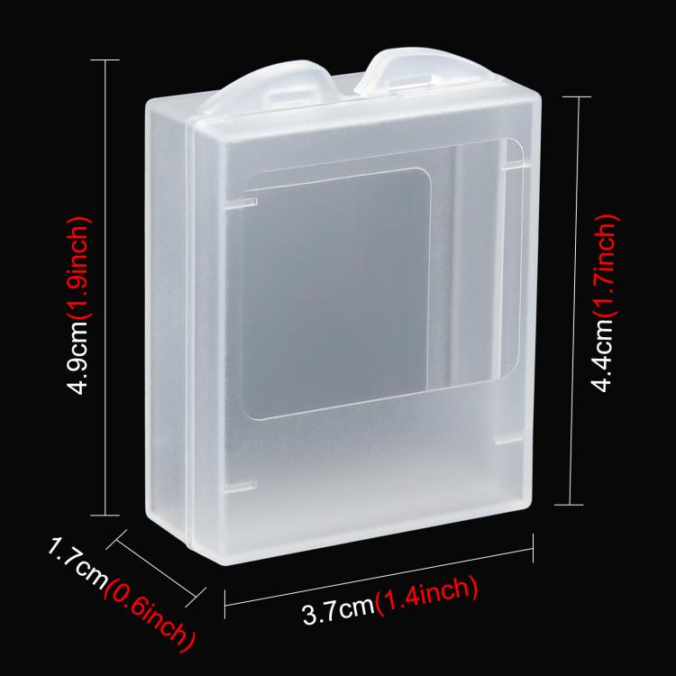 PULUZ Plastic Transparent Battery Storage Box for GoPro AHDBT-901/BT-801/BT-501/BT-401/BT-301 Battery (Transparent) -  by PULUZ | Online Shopping South Africa | PMC TechLife | Buy Now Pay Later Mobicred