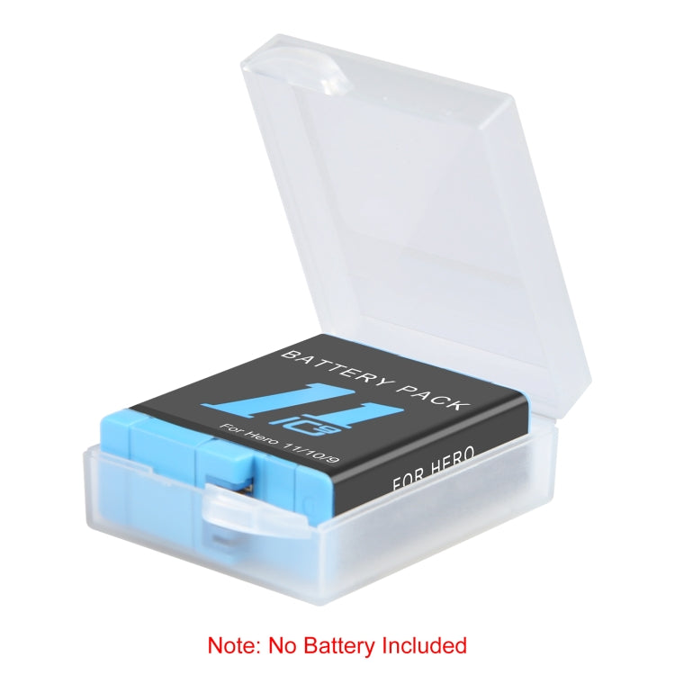 PULUZ Plastic Transparent Battery Storage Box for GoPro AHDBT-901/BT-801/BT-501/BT-401/BT-301 Battery (Transparent) -  by PULUZ | Online Shopping South Africa | PMC TechLife | Buy Now Pay Later Mobicred