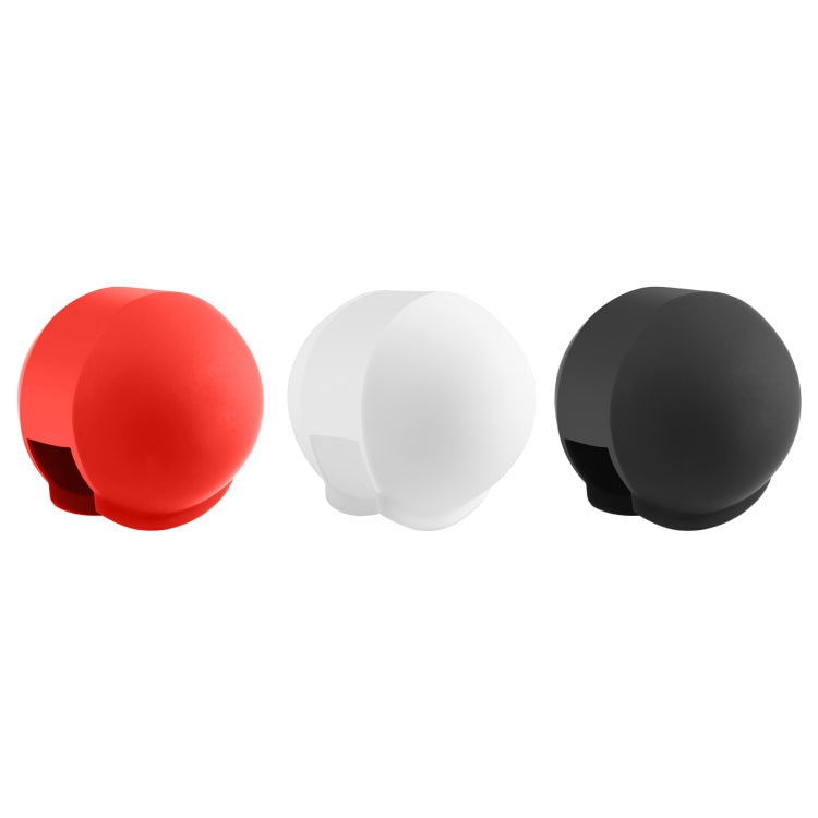 For Insta360 X3 / X4 PULUZ Invisible Dive Case Lens Guard Silicone Protective Cover (White) - Len Accessories by PULUZ | Online Shopping South Africa | PMC TechLife | Buy Now Pay Later Mobicred