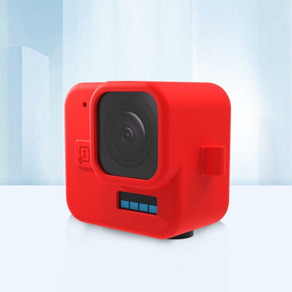 For GoPro Hero11 Black Mini PULUZ Silicone Protective Case(Red) - Silicone Cases by PULUZ | Online Shopping South Africa | PMC Jewellery | Buy Now Pay Later Mobicred