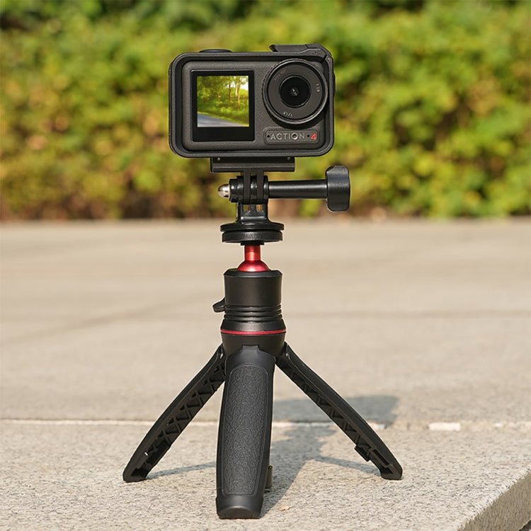 For DJI Osmo Action 5 Pro / 4 / 3 / Osmo 360 PULUZ Magnetic Quick Release Base Expansion Mount (Black) - free shipping - PMC TechLife - Order now!