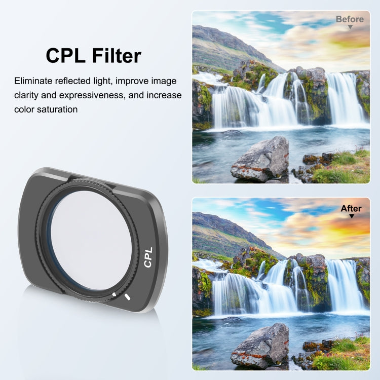 For DJI Osmo Pocket 3 PULUZ Magnetic Camera Lens CPL Filter - Lens Filter by PULUZ | Online Shopping South Africa | PMC Jewellery | Buy Now Pay Later Mobicred