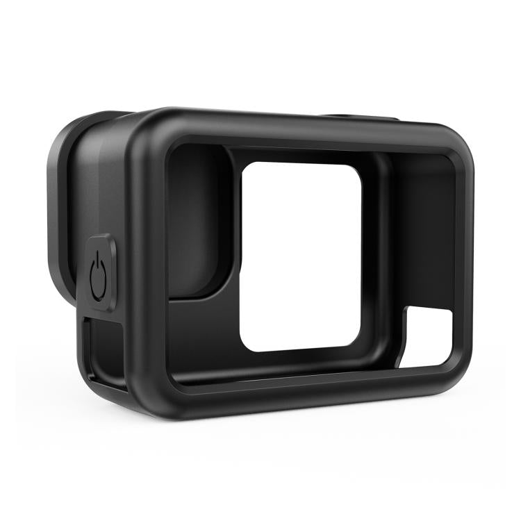 For GoPro HERO13 Black PULUZ Silicone Protective Case Cover with Wrist Strap & Lens Cover (Black) - free shipping - PMC TechLife - Order now!