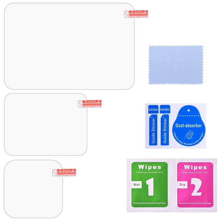 For GoPro HERO13 Black PULUZ 3 in 1 Lens and Front  Back Screen 9H 2.5D Tempered Glass Film (Transparent) - free shipping - PMC TechLife - Order now!