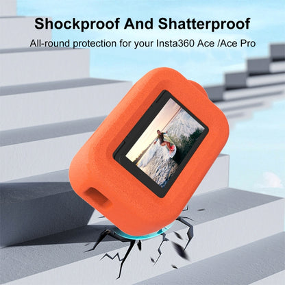 For Insta360 Ace / Ace Pro PULUZ EVA Floaty Case (Orange) - Case & Bags by PULUZ | Online Shopping South Africa | PMC Jewellery | Buy Now Pay Later Mobicred