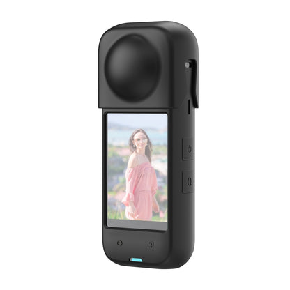 For Insta360 X4 PULUZ Full Body Dust-proof Silicone Protective Case (Black) - Case & Bags by PULUZ | Online Shopping South Africa | PMC Jewellery | Buy Now Pay Later Mobicred