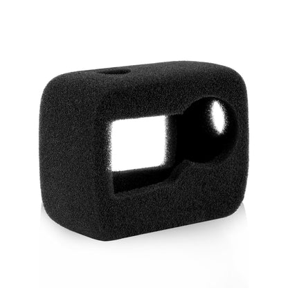 For DJI Osmo Action 4 / 3 PULUZ High Density Foam Windshield (Black) - Silicone Cases by PULUZ | Online Shopping South Africa | PMC Jewellery | Buy Now Pay Later Mobicred