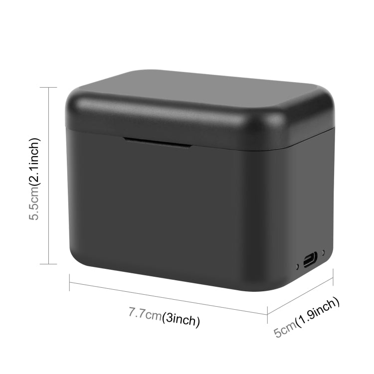 For Insta360 X4 PULUZ Battery Charging Box Battery & Memory Card Storage Case (Black) - Others by PULUZ | Online Shopping South Africa | PMC Jewellery | Buy Now Pay Later Mobicred