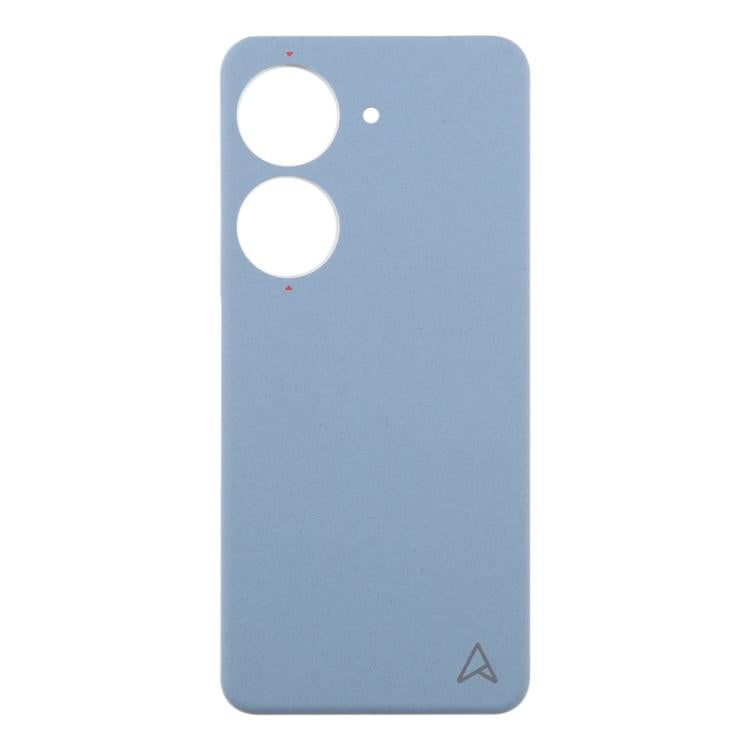 For Asus Zenfone 10 AI2302 Leather Material Battery Back Cover(Blue) - free shipping - PMC TechLife - Order now!