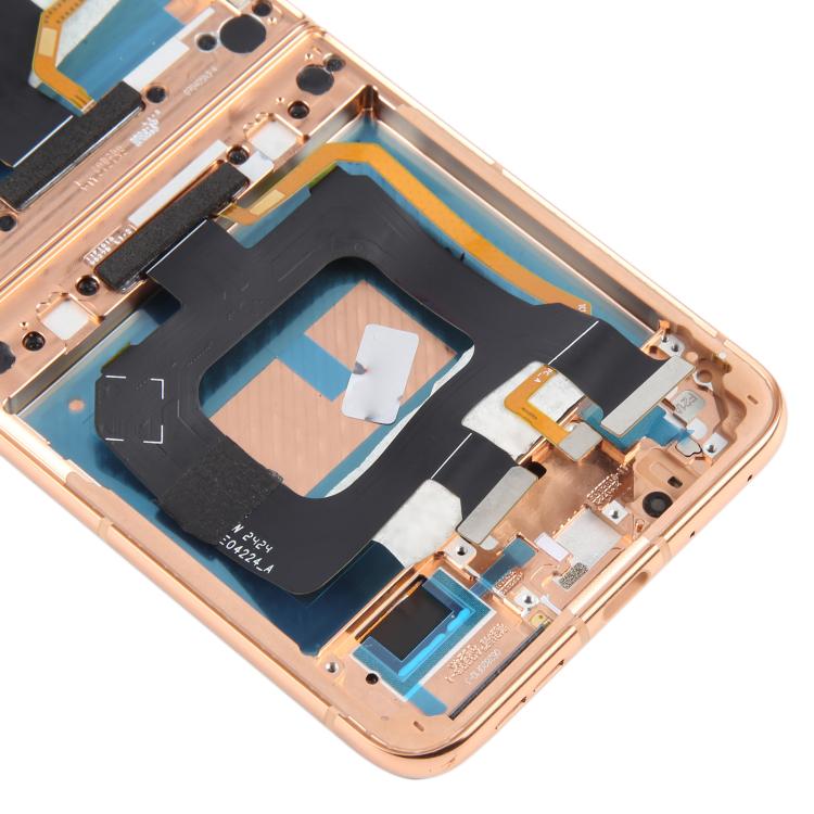 For Motorola Razr 50 Ultra Original LCD Screen Digitizer Full Assembly with Frame (Gold) - free shipping - PMC TechLife - Order now!