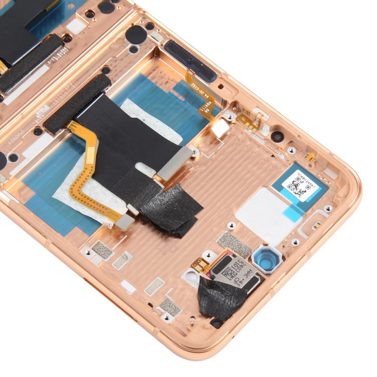 For Motorola Razr 50 Ultra Original LCD Screen Digitizer Full Assembly with Frame (Gold) - free shipping - PMC TechLife - Order now!