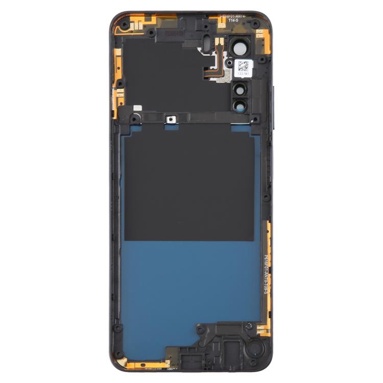 For ZTE nubia Neo 5G 8150N Plastic Battery Back Cover with Middle Frame / Camera Lens Cover(Black) - free shipping - PMC TechLife - Order now!