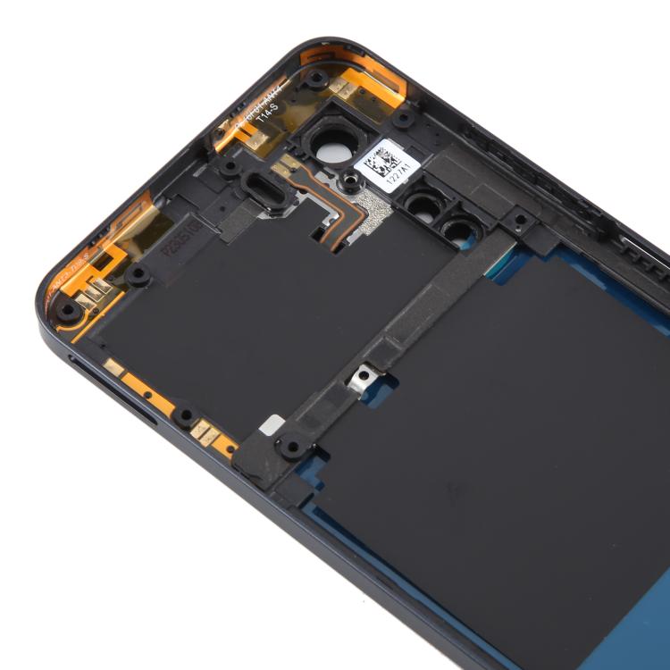 For ZTE nubia Neo 5G 8150N Plastic Battery Back Cover with Middle Frame / Camera Lens Cover(Black) - free shipping - PMC TechLife - Order now!