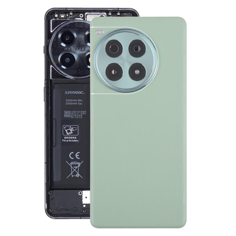 For OnePlus Ace 3 Pro PJX110 Original Leather Battery Back Cover with Camera Lens(Green) - free shipping - PMC TechLife - Order now!