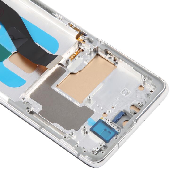 For Samsung Galaxy S21 Ultra SM-G998B 6.66 inch TFT LCD Screen Digitizer Full Assembly with Frame, Not Supporting Fingerprint Identification (Silver) - free shipping - PMC TechLife - Order now!