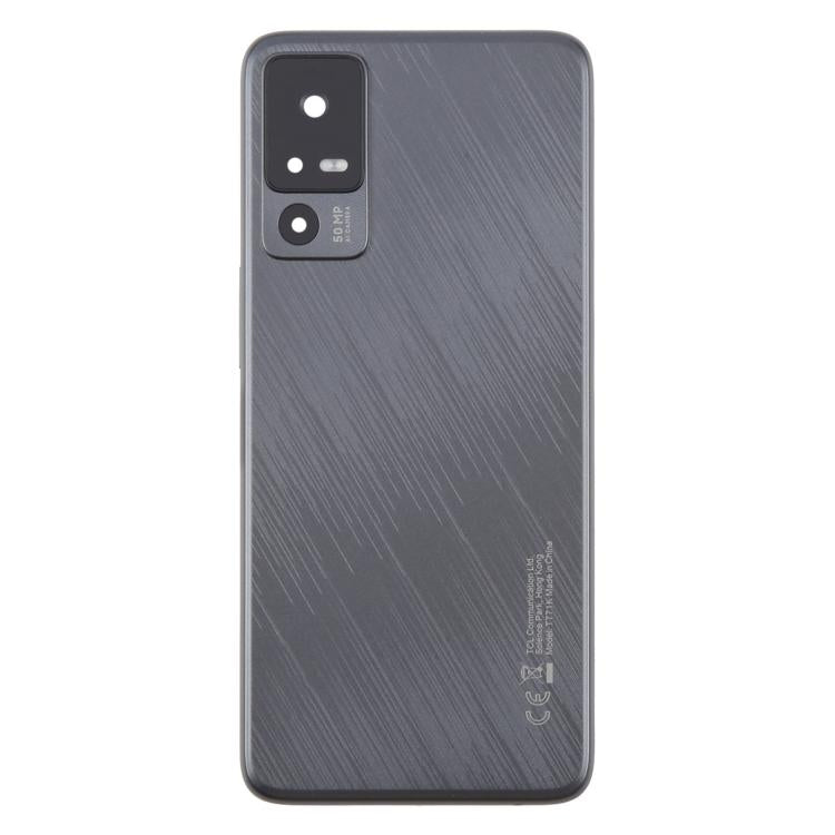 For TCL 40 R T771K Original Back Cover with Camera Lens Cover(Black) - free shipping - PMC TechLife - Order now!