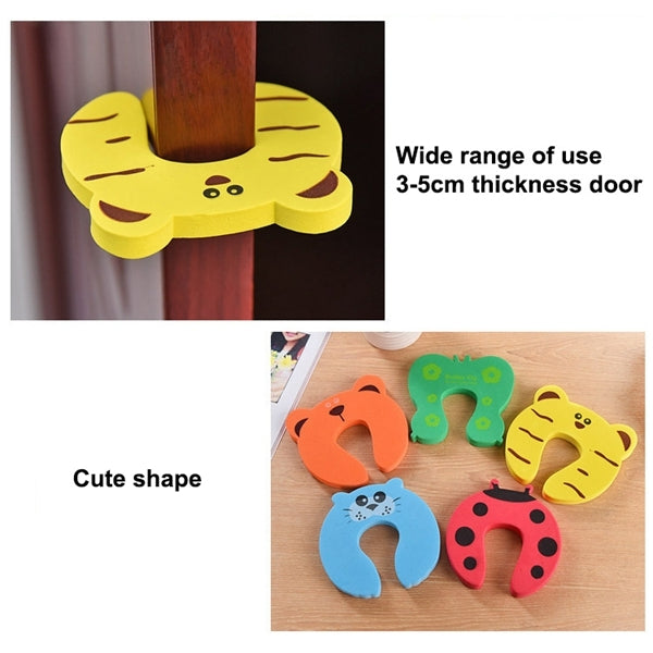 Cartoon Child Safety Gate Card / EVA Door Stopper(Green) - Safety Equipment by PMC Jewellery | Online Shopping South Africa | PMC Jewellery | Buy Now Pay Later Mobicred