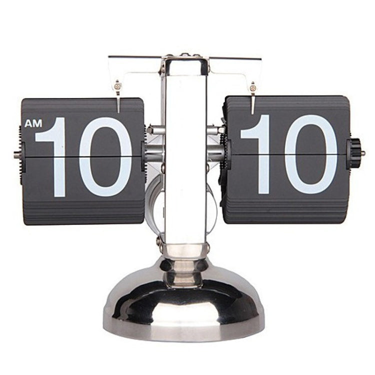 Balance Shaped Metal Auto Flip Down Clock Desktop Decorative Clock with Single Holder - Novelty Clock by PMc TechLife | Online Shopping South Africa | PMc TechLife | Buy Now Pay Later Mobicred