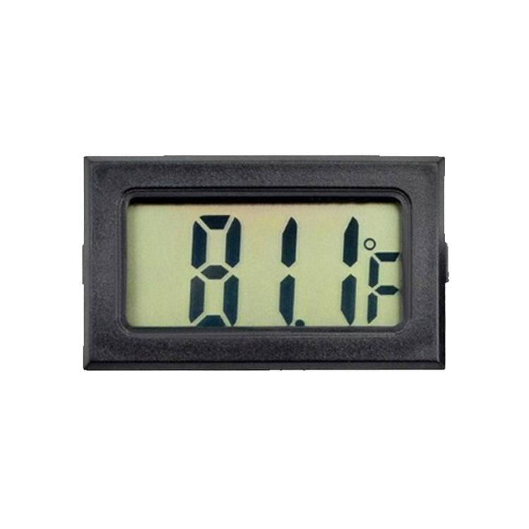 Mini LCD Indoor Digital Thermometer (Fahrenheit Display), Black(Black) - Indoor Thermometer by PMC Jewellery | Online Shopping South Africa | PMC Jewellery | Buy Now Pay Later Mobicred