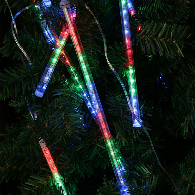 30cm 8 Light Bars Meteor Shower Lamp, 17 LED Meteor Shower Lamp for Christmas(Colorful Light) - Meteor Light by PMC Jewellery | Online Shopping South Africa | PMC Jewellery | Buy Now Pay Later Mobicred