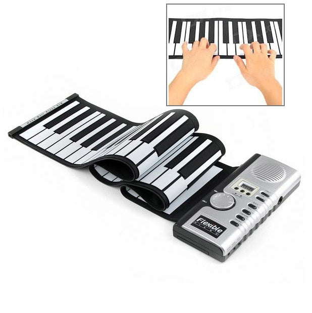 Datopal 61 Key Roll Up Soft Keyboard Piano MIDI - Keyboard Instruments Accessories by PMC Jewellery | Online Shopping South Africa | PMC Jewellery | Buy Now Pay Later Mobicred