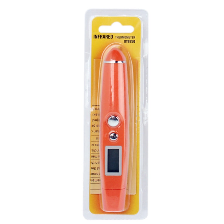 LCD Portable Non-Contact Infrared Thermometer(Orange) - Infra-red Thermoscope by PMC Jewellery | Online Shopping South Africa | PMC Jewellery | Buy Now Pay Later Mobicred