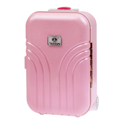 Cute Mini Suitcase Style Mechanical Music Box / Storage Box with Mirror & Ballet Girl(Pink) - Music Box by PMC Jewellery | Online Shopping South Africa | PMC Jewellery | Buy Now Pay Later Mobicred