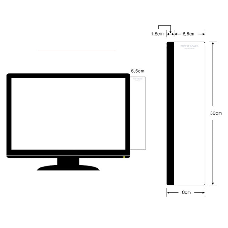Creative Stationery Computer Monitors Sticky Message Board - Memo Paper by PMC TechLife | Online Shopping South Africa | PMC TechLife | Buy Now Pay Later Mobicred