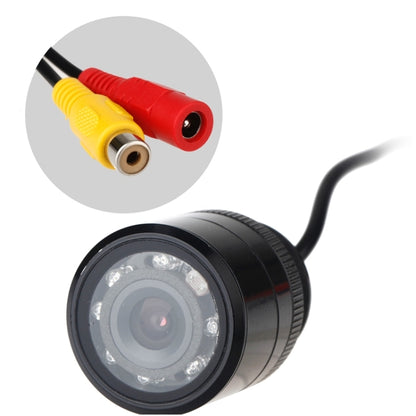 E325 LED Sensor Car Rear View Camera, Support Color Lens / 120 Degree Viewable / Waterproof & Night Sensor Function, Diameter: 28mm(Black) - Rear View Cameras by PMC Jewellery | Online Shopping South Africa | PMC Jewellery | Buy Now Pay Later Mobicred