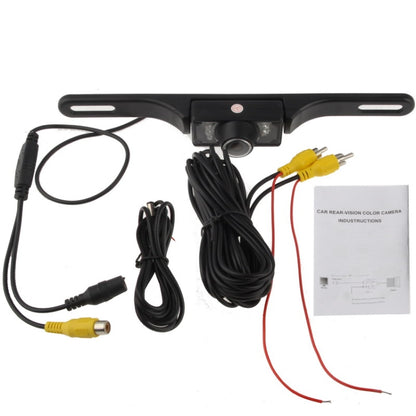 LED Sensor Car Rear View Camera, Support Color Lens / 135 Degree Viewable / Waterproof & Night Sensor Function (E300)(Black) - Rear View Cameras by PMC Jewellery | Online Shopping South Africa | PMC Jewellery | Buy Now Pay Later Mobicred