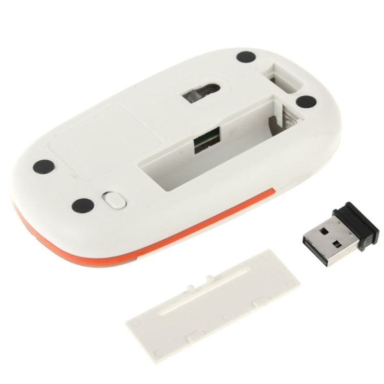 2.4GHz Wireless Ultra-thin Mouse(Silver) - Wireless Mice by PMc TechLife | Online Shopping South Africa | PMc TechLife | Buy Now Pay Later Mobicred