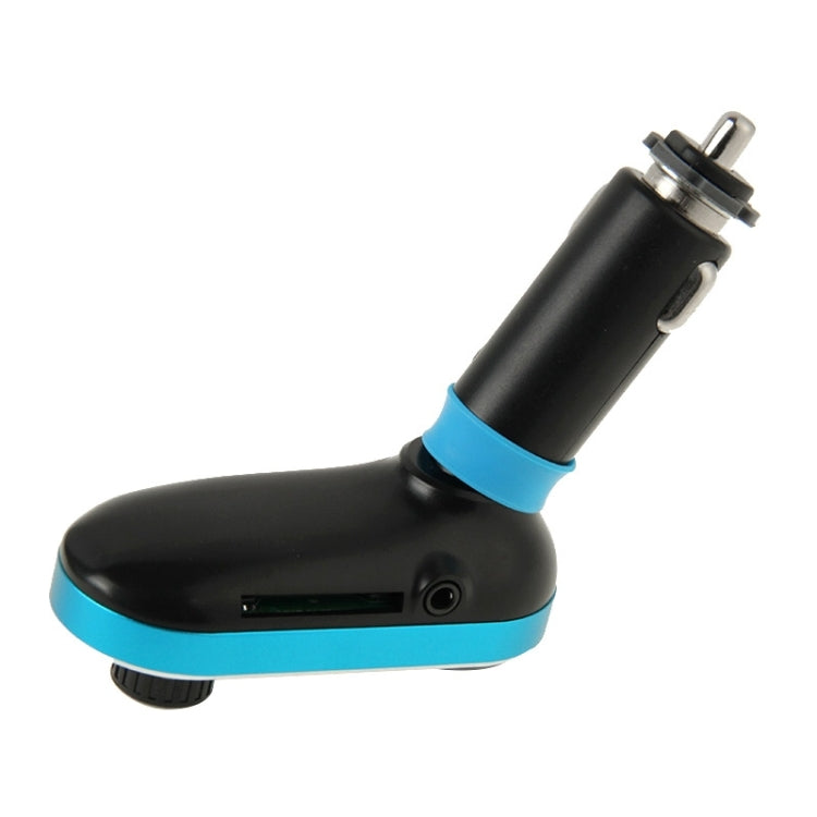 Bluetooth Tacking Handsfree Car Kit FM Transmitter with Remote Control, 2.1A Dual Car Charger, For iPhone, Galaxy, Sony, Lenovo, HTC, Huawei, and other Smartphones - Bluetooth Car Kits by PMC TechLife | Online Shopping South Africa | PMC TechLife | Buy Now Pay Later Mobicred
