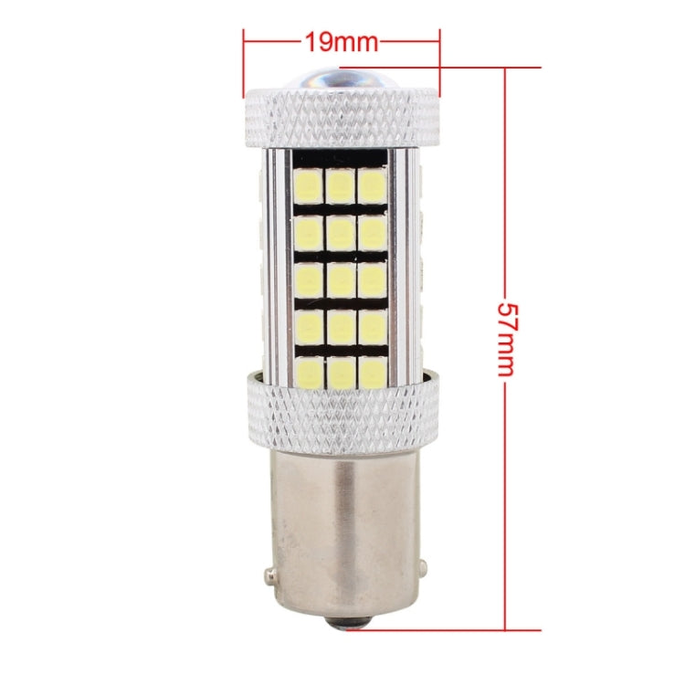 2 PCS 1156/BA15S 12.6W 630LM 6500K White Light 2835 SMD 66 LED Car Brake / Steering Light, DC12V - Brake Lights by PMC TechLife | Online Shopping South Africa | PMC TechLife | Buy Now Pay Later Mobicred