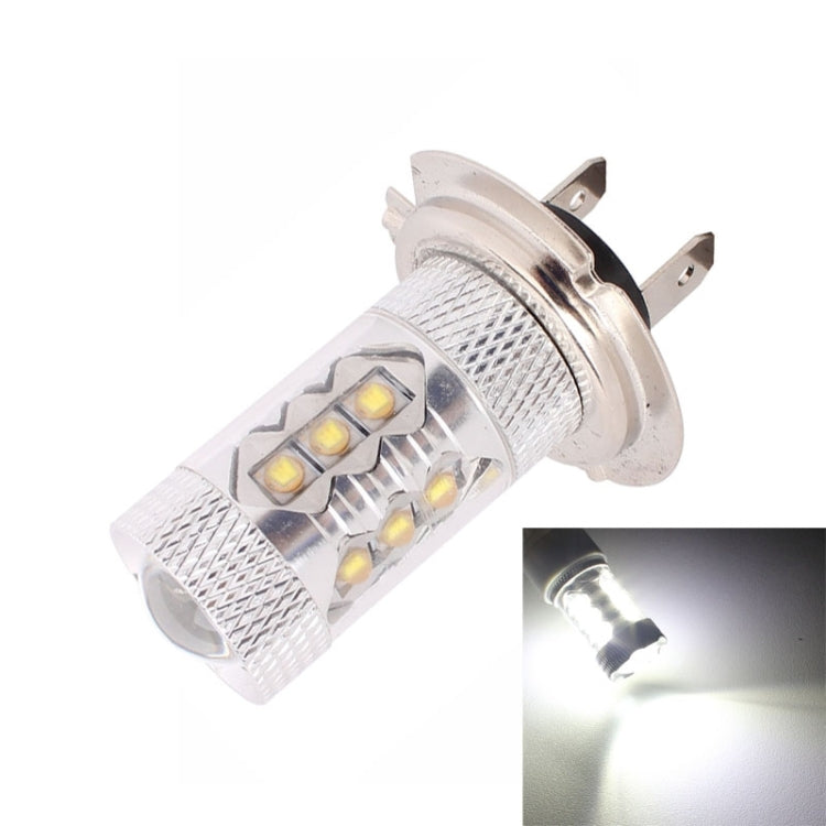 H7 80W 800LM 6500K White Light 16-3535-LEDs Car Foglight , Constant Current , DC12-24V(White Light) - Fog / Driving Lights by PMC Jewellery | Online Shopping South Africa | PMC Jewellery | Buy Now Pay Later Mobicred