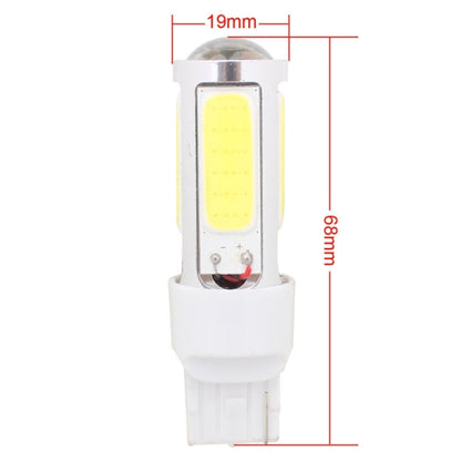 2PCS T20 Single Wire 1250LM 20W + 5W 5 x COB LED White Light Car Rear Fog Lamp Bulb, DC 12V - Brake Lights by PMC Jewellery | Online Shopping South Africa | PMC Jewellery | Buy Now Pay Later Mobicred