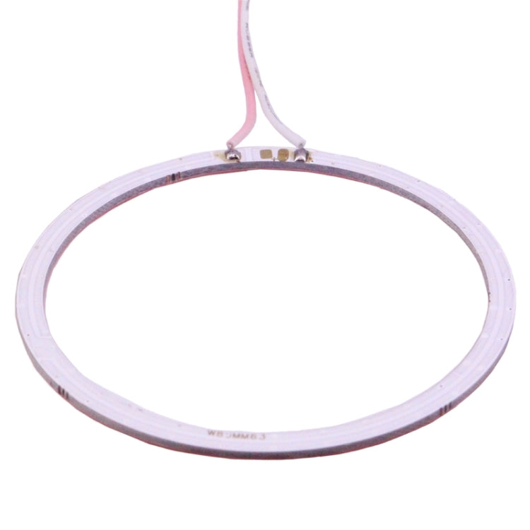80mm 5W 180LM Angel Eyes Circles Car Headlight Green Light COB LED Lights for Vehicles, DC 12-24V - Eagle Eye Lamps by PMC TechLife | Online Shopping South Africa | PMC TechLife | Buy Now Pay Later Mobicred