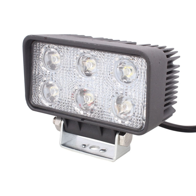 LML-1518 18W 1260-1350LM Epistar 6 LED White 30 Degree Spot Beam Car LED Light Waterproof IP67, DC 10-30V - Work Lights by PMC Jewellery | Online Shopping South Africa | PMC Jewellery | Buy Now Pay Later Mobicred