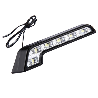 2 PCS High Power Car White Light 6 SMD 5050 LED Daytime Running Light for Cars - Fog / Driving Lights by PMC Jewellery | Online Shopping South Africa | PMC Jewellery | Buy Now Pay Later Mobicred