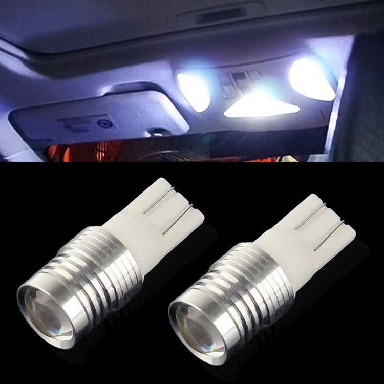 2 PCS T10 3W White Light LED Car Signal Light Bulb, DC 12V - Clearance Lights by PMC Jewellery | Online Shopping South Africa | PMC Jewellery