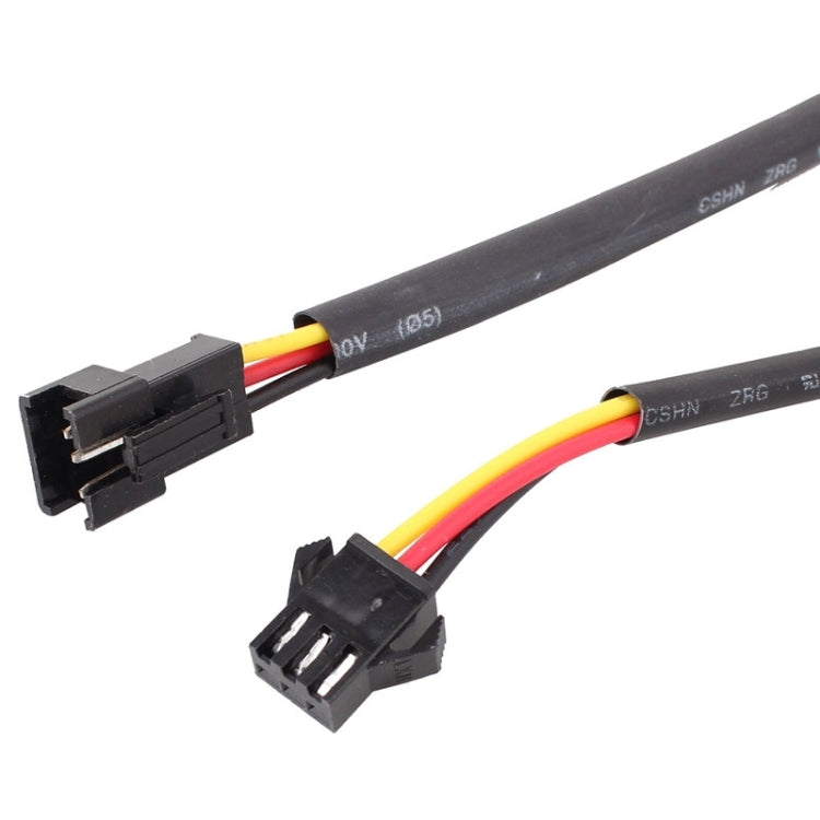 2 PCS  3W 180LM 6500K 597-577nm White + Yellow Wired LED Tube Daytime Running Light DRL Steering Lamp, DC12V, Lamp Length:30cm - Fog / Driving Lights by PMC TechLife | Online Shopping South Africa | PMC TechLife | Buy Now Pay Later Mobicred