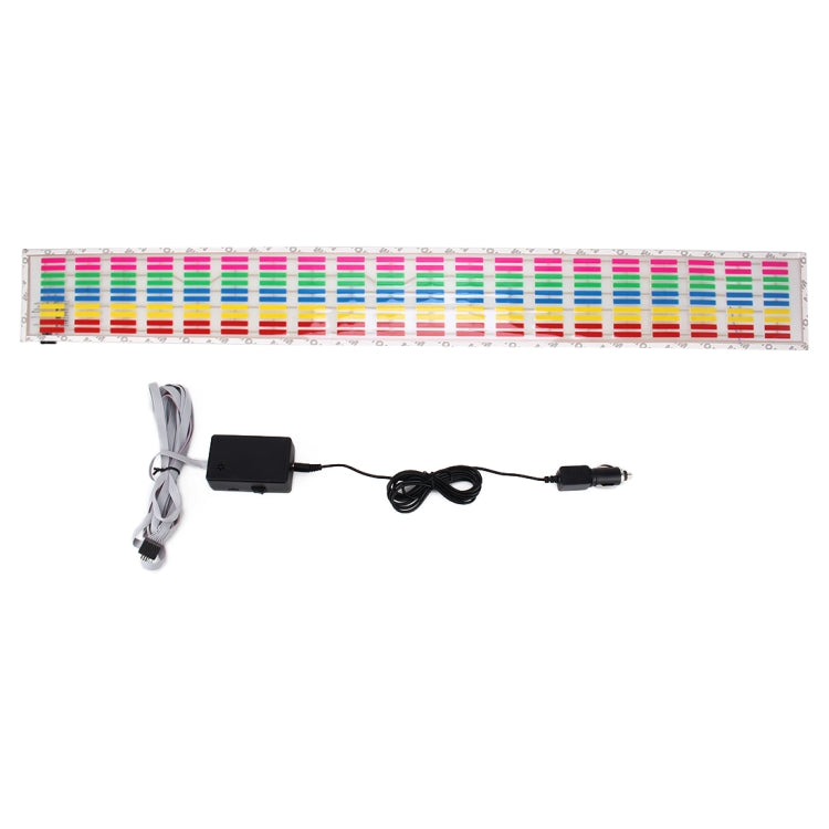 5 Colors Car Music Rhythm Lamp Car Sticker Equalizer with Car Charger, Size: 70cm x 16cm - Decorative Lights by PMC Jewellery | Online Shopping South Africa | PMC Jewellery