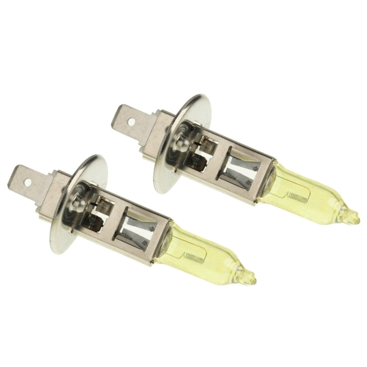 2 X H1 HOD Halogen Bulbs 12V 100W 2400 LM 3500K Yellow Light Headlights - Halogen Lights by PMC TechLife | Online Shopping South Africa | PMC TechLife | Buy Now Pay Later Mobicred