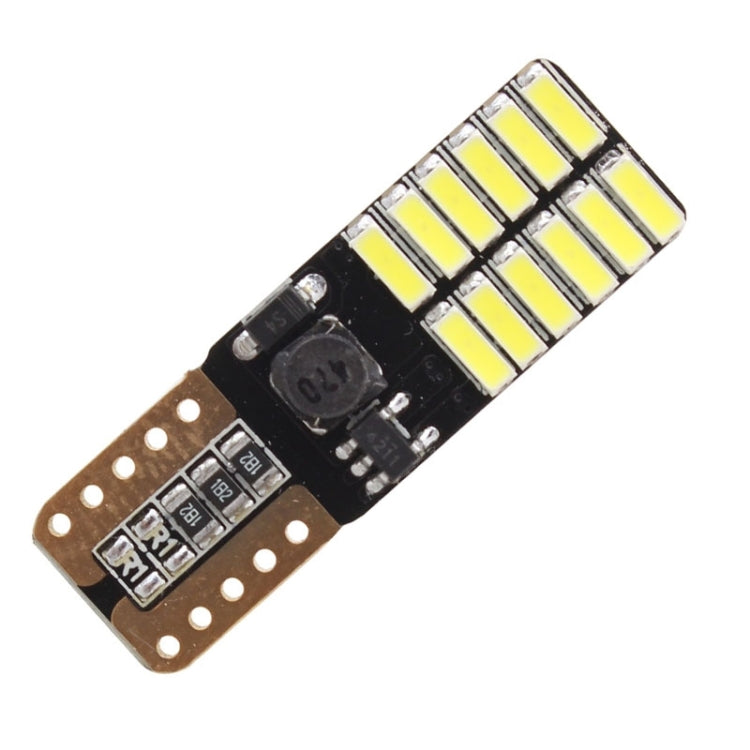 2 PCS T10 4.8W 720LM White Light 24 SMD 4014 LED Error-Free Canbus Car Clearance Lights Lamp, DC 12V - Clearance Lights by PMC TechLife | Online Shopping South Africa | PMC TechLife | Buy Now Pay Later Mobicred