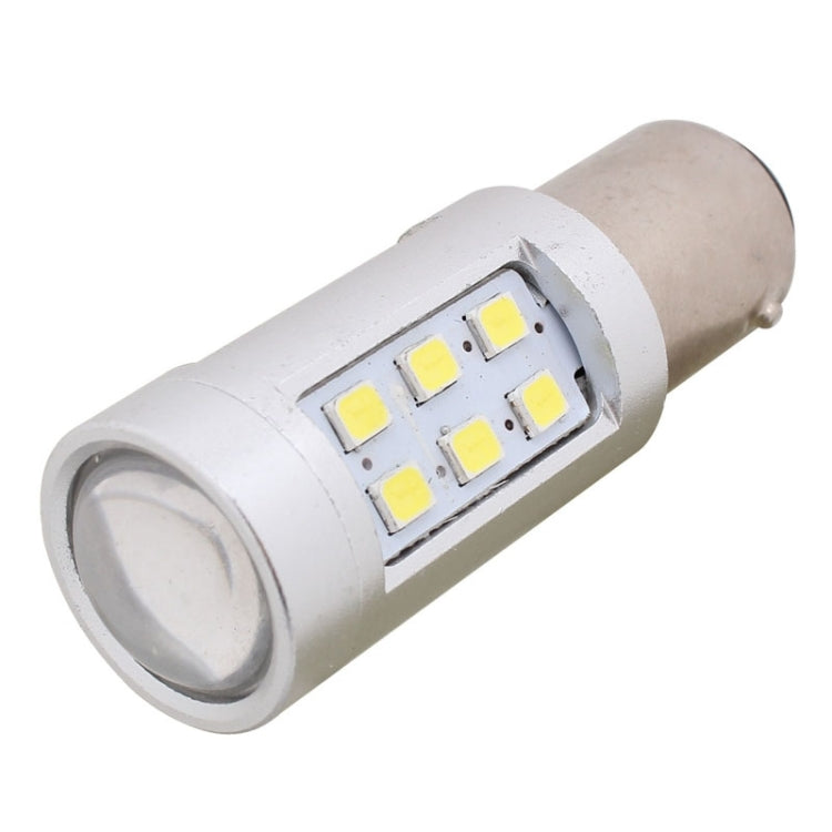 2PCS 1157/BAY15D 4.2W 630LM White Light 21 LED 2835 SMD Car Brake Light Steering Light Bulb,  DC 12V - Brake Lights by PMC TechLife | Online Shopping South Africa | PMC TechLife | Buy Now Pay Later Mobicred