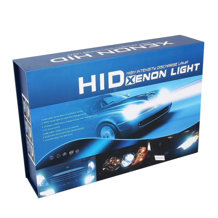 DC12V 35W 2x H4 Slim HID Xenon Light, High Intensity Discharge Lamp - Xenon Lights by PMC Jewellery | Online Shopping South Africa | PMC Jewellery | Buy Now Pay Later Mobicred