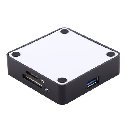 USB 3.0 All-in-1 Card Reader, Super Speed 5Gbps, Support CF / SD / TF / M2 / XD Card(White) -  by PMC Jewellery | Online Shopping South Africa | PMC Jewellery | Buy Now Pay Later Mobicred