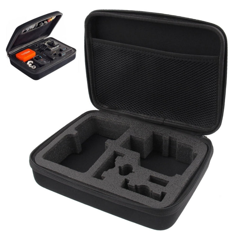 Shockproof Waterproof EVA Portable Case for GoPro, Insta360, DJI and Other Action Camerasi, Size: 22.5cm x 17.5cm x 6.7cm(Black) - Carry Cases by PMC TechLife | Online Shopping South Africa | PMC TechLife | Buy Now Pay Later Mobicred